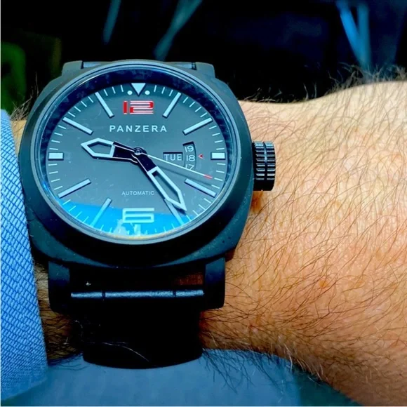 PANZERA Aquamarine 45 Automatic Wristwatch - Picture 11 of 11